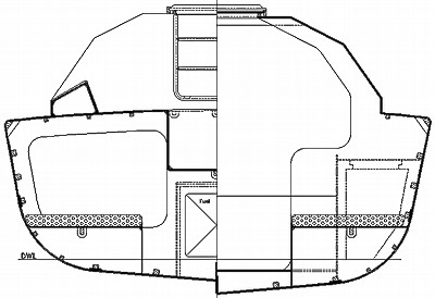 Didi 28 radius chine plywood boat plans